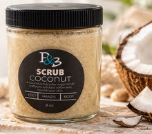 Load image into Gallery viewer, Natural Whipped Sugar Body Scrub- Coconut
